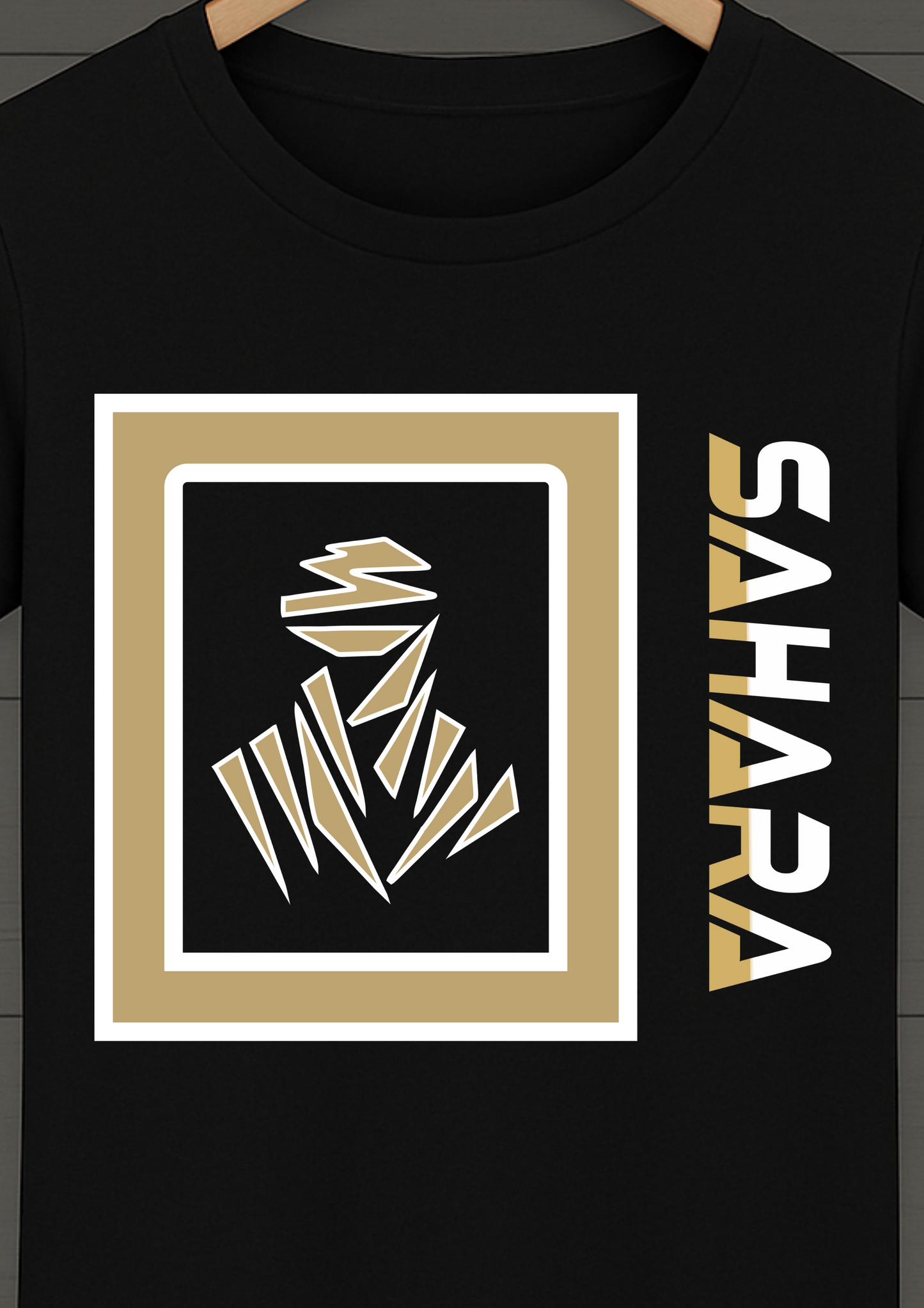 T-Shirt „SAHARA“ – Baumwollshirt mit DTF-Druck