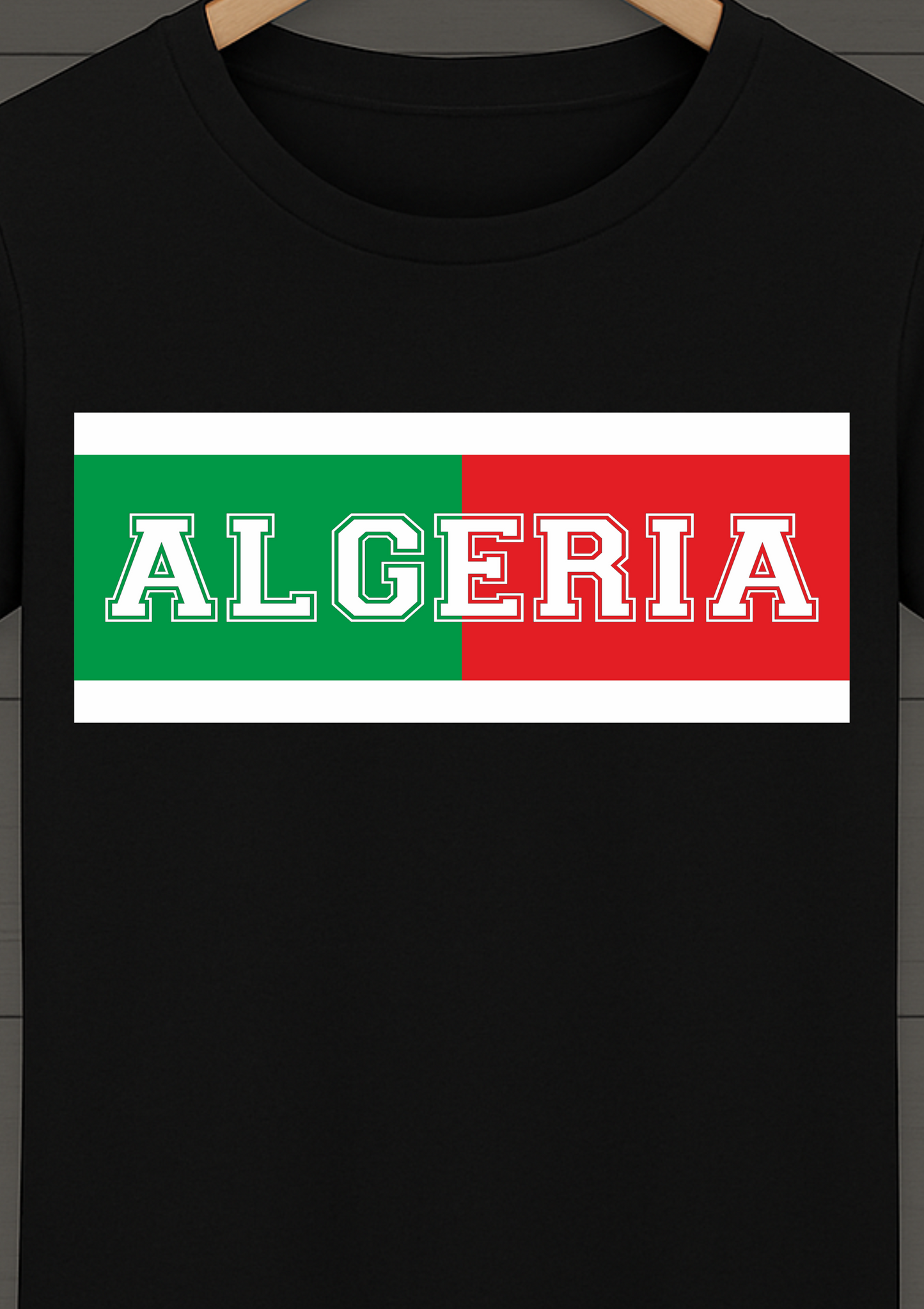 T-Shirt „ALGERIA“ – Baumwollshirt mit DTF-Druck